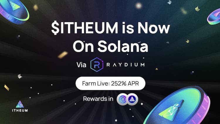 Itheum announces the launch of its native token on the Solana chain via Radium.