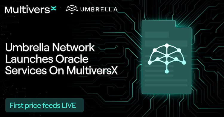 Umbrella Network launches Oracle Services on MultiversX.