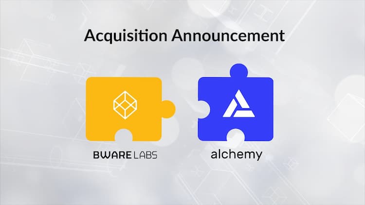 Alchemy announces its acquisition of Bware Labs, a move set to enhance its blockchain infrastructure capabilities.