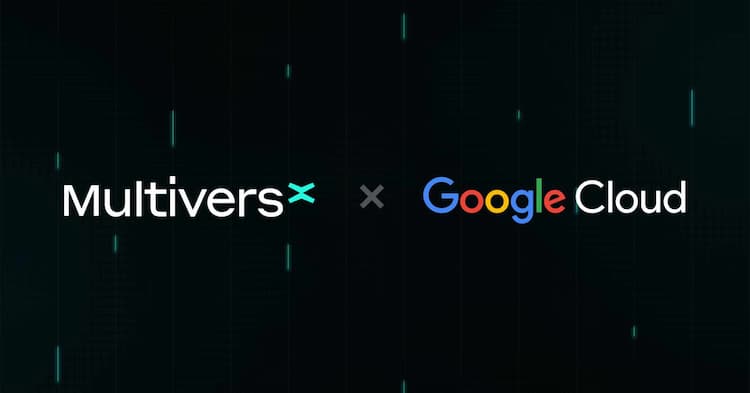 MultiversX partners with Google Cloud to boost AI and big data in Web3.