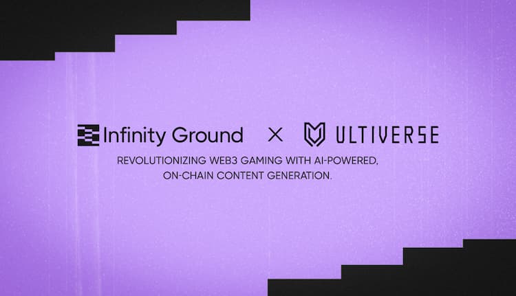 Ultiverse joins forces with InfinityGround to improve the on-chain gaming experience with AI-powered innovations.