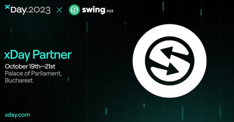 MultiversX announces Swing as a new partner at a xDay Hackathon.