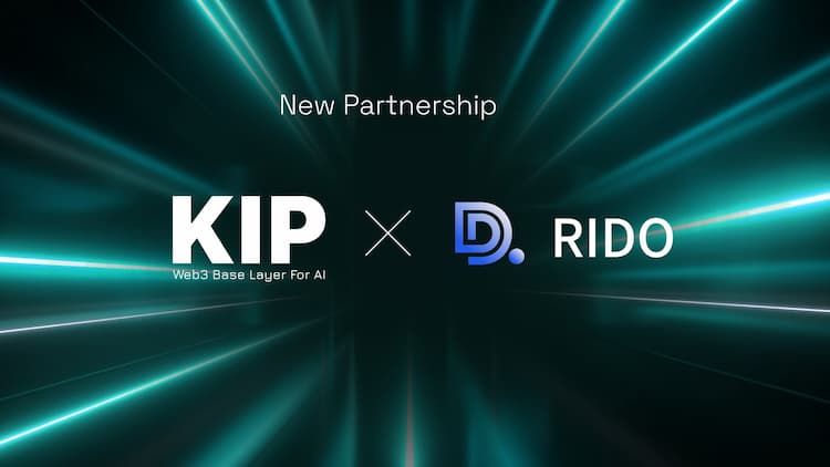 KIP Protocol parters with Rido Protocol to transform data ownership, privacy, and monetization in Web3 and AI.