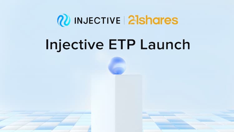 Injective launches the first crypto ETP, providing European investors direct access to $INJ.