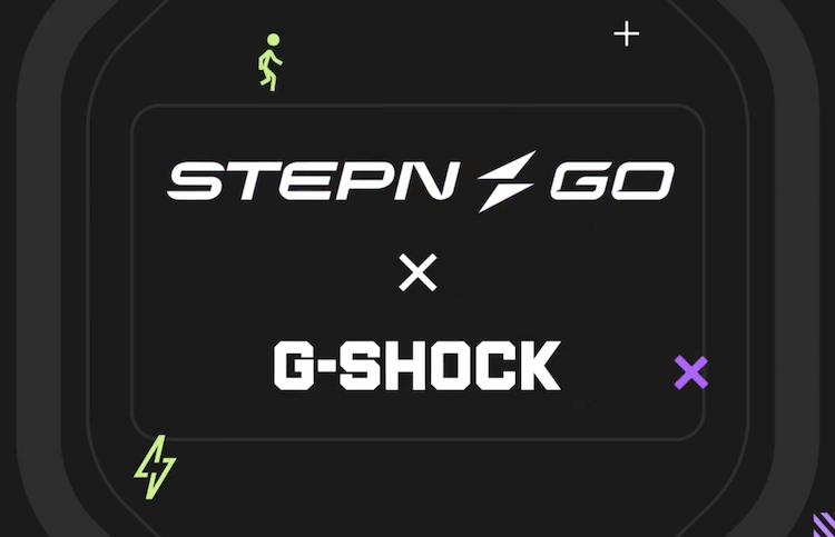 Stepn Go announces a collaboration with G-Shock to release the first-ever Stepn Go Genesis Sneakers, featuring four designs inspired by the iconic G-Shock watches.