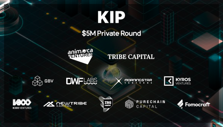 KIP Protocol Raises $5M in Private Round Led by Animoca Brands and Tribe Capital