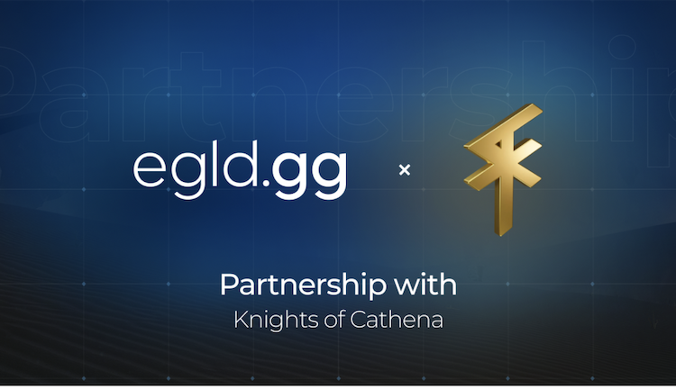 egld_gg begins a new partnership with the crypto game Knights of Cathena.