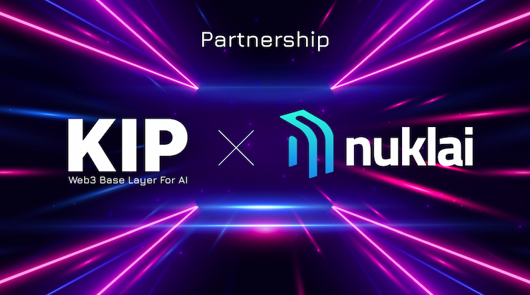 KIP Protocol partners with Nuklai to advance decentralized AI and data ecosystems, aiming to make AI development more accessible, secure, and efficient for users.