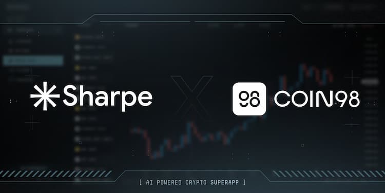 Sharpe AI integrates Coin98 Wallet and prepares for the $SAI token launch on August 5th.​