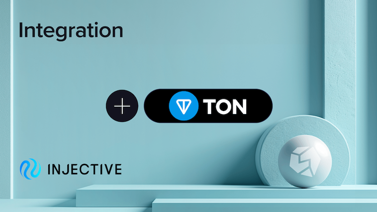 Injective integrates with the TON ecosystem to enable cross-chain asset usage.