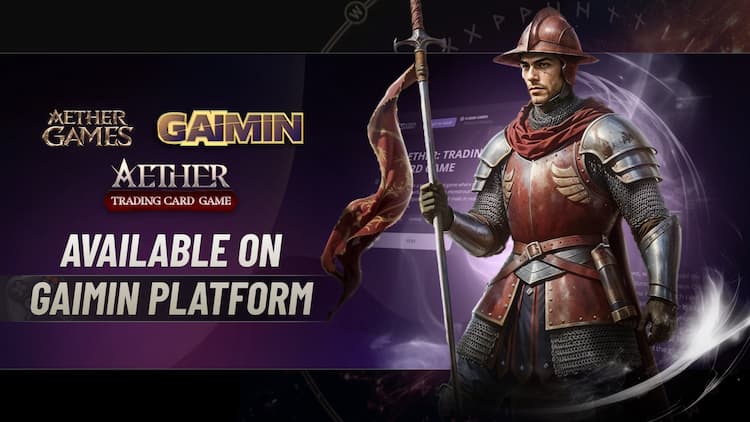 Gaimin teams up with Aether Games for a new game launch on its platform.