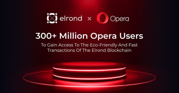 Elrond starts new partnership with Opera browser to push mass adoption