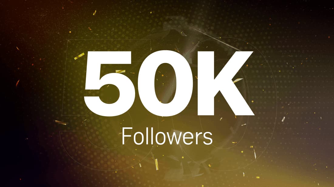 Celebrate 50K Twitter Followers With Us!